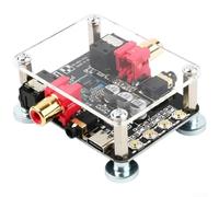 Ricevitore audio, 6 x 4,5 x 2,7 cm, HiFi Wireless 5.0, decoder con supporto radio FM coassiale ottico, bassa latenza, 30 ms, per gli appassionati di audio domestico