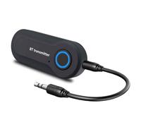 Ricevitore audio Bluetooth 5.3 con ingresso AUX e uscite RCA, adattatore audio HD a bassa latenza per kit auto e compatibilità con stereo domestico,