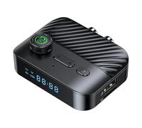 Ricevitore audio domestico e amplificatore, trasmettitore e ricevitore audio | Adattatore ricevitore 5.3 Stereo Wireless Audio Trasmettitore - Altoparlanti Radio a Bassa Latenza per TV