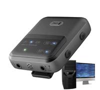 Ricevitore audio senza fili, convertitore microfono 5.4, trasmettitore altoparlante senza fili, per subwoofer, radio, lezioni video, ricezione aziendale, canto aula