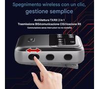 Ricevitore Audio Senza Fili - Convertitore Per Microfono 5.4,Trasmettitore Audio,Per L'Utilizzo Con Cuffie Video Insegnanti Affari Ricevimenti Aule Canto Riunioni