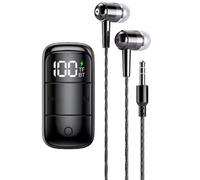 Ricevitore Bluetooth 5.3 con auricolare ANC+ENC con cancellazione del rumore da 3,5 mm