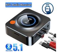 Ricevitore Bluetooth 5.3 HiFi Adattatore Audio RCA AUX 3,5mm Stereo Casa + Cavi