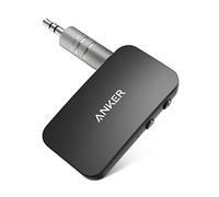 Ricevitore Bluetooth Anker Soundsync A3352 per Musica Streaming con Bluetooth 5.0, Autonomia di 12 Ore, Chiamate in Vivavoce, Connessione a Due Dispositivi, per Auto, Cuffie, Altoparlanti.