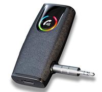 Ricevitore Bluetooth Auto Aux Blue Bron CB 5.3 - Aux Bluetooth Auto Connettore 3,5 Jack Bluetooth 5.3 adattatore per chiamate in vivavoce e streaming musicale verso autoradio, cuffie o impianto stereo