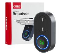 Ricevitore Bluetooth AUX 3,5 mm AMIO 04658 microfono vivavoce