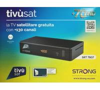 RICEVITORE DECODER SATELLITARE TIVUSAT STRONG HD DVB-S2 CON TESSERA NUOVO
