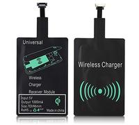 Ricevitore di Ricarica Wireless, per Interfaccia iOS, Micro USB, Ricevitore di Ricarica Wireless di Tipo C (Opzionale) 500-1000 MA >70% di velocità di Conversione Ricevitore Qi(Micro USB)