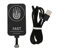 Ricevitore di Ricarica Wireless, Ricevitore di Ricarica Wireless a Doppio Scopo da 5 V con Aspirazione Magnetica di Tipo C con Ricarica Rapida QC 2.0 3.0, Corrente di Carica da