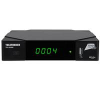 Telefunken TFK-S2000 Ricevitore Satellitare Full HD Tivusat Certificato Con HD ✅