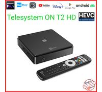 TELE System ON T2 Nero Full HD 8 GB Wi-Fi Collegamento ethernet LAN Tele System
