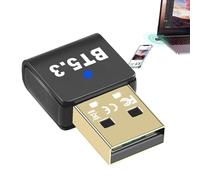 Ricevitore dongle wireless, ricevitore dongle trasmettitore USB | 5.3 Trasmettitore ricevitore wireless desktop - Plug and Play, l'adattatore USB supporta la trasmissione audio ad alta definizione