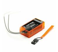 Ricevitore DSMX arancione CM703 7CH | Ricevitore RC a 7 canali da 2,4 GHz con uscita PPM/PWM | Anti-interferenza per trasmettitori Spektrum/JR