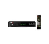 Ricevitore DVBT2 HD BSL-255 | Decoder per TV digitale terrestre ad alta risoluzione 1080P | Supporta H.265 10 Main HEVC | Display digitale e telecomando | Ingresso Scart, USB e HDMI