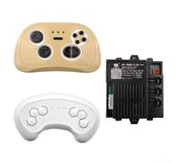 Ricevitore e telecomando da 2,4 GHz 12 V per bambini elettrici da viaggio su auto, compatibile con sistemi RC HH-7888K, HH670Y, HH619Y, parti di ricambio (HH-7888K-2.4G-12V)