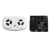 Ricevitore e telecomando per auto elettrica per bambini, modello JR1930RX-4P-24V, 2,4 GHz, 24 V, per veicoli elettrici per bambini con avvio dolce, funzione avanti/retromarcia (set completo)