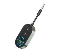Ricevitore e trasmettitore audio wireless Bluetooth 5.3 - Adattatore BR10T con lunga durata della batteria