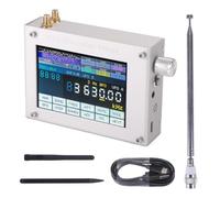 Ricevitore HF SDR 132kHz 30MHz Full Band SSB CW AM FM Ricevitore SDR Full | Il display touchscreen a cascata si accoppia con doppio VFO e RDS per una rapida revisione del segnale su 132kHz 30MHz
