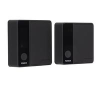 Ricevitore Lavalier, Pickup Ultra Chiaro Monitoraggio dell'orecchio Posteriore 6 Gear Gain Microfono Lavalier Wireless Doppia Riduzione del Rumore per Brevi Riprese Video (Versione inglese)