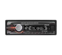Ricevitore Multimediale Auto Sencor SCT 3018MR Nero 160W 4.0 canali USB frontale
