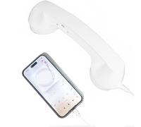 Ricevitore Old Fashion - Accessorio Mobile USB C In Stile Antico Con Microfono, Auricolare Telefonico Cablato, Auricolare Parlante Universale, | Dispositivo Di Comunicazione Nostalgico Per Uffici, Scu