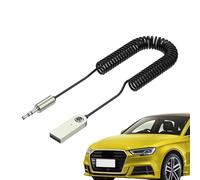 Ricevitore per ingresso AUX senza fili | USB A a 3,5 mm trasmettitore audio senza fili ricevitore auto per musica, , dispositivo di streaming auto ad alta fedeltà per veicoli