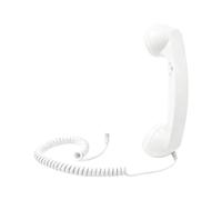 Ricevitore per telefono cellulare, con microfono di tipo C, stile retrò, classico, accessorio per la casa - adattatore da telefono cellulare a telefono fisso | per ufficio, chiamare casa, comodino