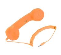 Ricevitore per Telefono Cellulare, Ricevitore Telefonico retrò Cablato da 3,5 Mm con Adattatore USB C, Ricevitore Telefonico Vintage Resistente Alle Radiazioni per Smartphone