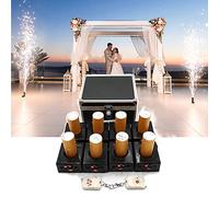 咚呱 Ricevitore Pirotecnico Freddo, Macchina per Fuochi D'Artificio A Fontana Fredda, Sistema di Controllo Remoto Wireless, 8/12 Ricevitori, Attrezzatura Scenica,8pcs