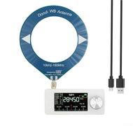 Ricevitore radio tascabile, LSB USB AM FM Mini Radio, SI4732, dotato di un'antenna ad anello portatile, che può essere utilizzata per ricevere 9,9 K-108 MHz (anello bianco)