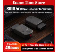8BitDo Bluetooth Retro Receiver for Saturn and Windows, Compatible with Xbox Series Controller, Xbox One Bluetooth Controller, Switch Pro Controller and PS5/PS4 Controller
