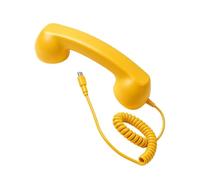 Ricevitore Retrò Cablato Con Controllo Chiamata E Regolazione Volume | Ricevitore Vintage Con Pulsante Di Chiamata E Volume Regolabile, Connettore Di Tipo C Universale Per Smartphone E Tablet