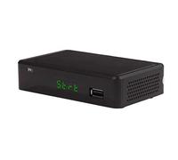 Ricevitore - Ricevitore TDT-T2 HD con porta USB, compatibile con più formati video, ricevitore digitale, compatto e facile da usare.