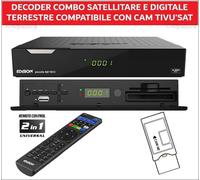 Ricevitore Satellitare Tvsat Decoder Tivusat HD Compatibile Con Cam CI Tv Sat