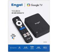 Ricevitore Smart TV Engel EN1070K 4K UHD Google TV 64 GB WiFi Bluetooth