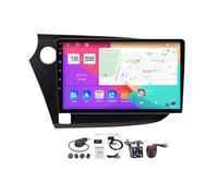 Ricevitore stereo Android Auto CarPlay Android 12 per Honda Insight 2009-2014, navigatore GPS da 9", FM AM Bluetooth, telecamera di retromarcia, compatibilità con guida a sinistra e guida a