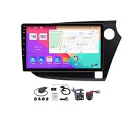 Ricevitore stereo per auto Android Auto ZGYBDH Android 12 CarPlay compatibile con Hon-da Insight 2 LHD RHD 2009-2014, schermo da 9 pollici con navigazione GPS FM AM Bluetooth Telecamera di backup Con