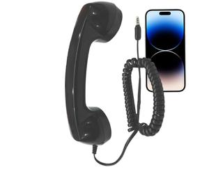 Ricevitore telefono cellulare | Ricevitore con maniglia fissa | Telefono cablato portatile - per il posto di lavoro casa decorazione nostalgica festa a tema fotografia Prop