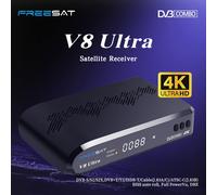 Ricevitore Tivusat 4K DVB-T2/T Satellite TV con YouTube Media Player e Guida EPG