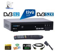 Ricevitore Tivusat HD Satellitare DVB-S/S2/S2X Tivu SAT TV Box