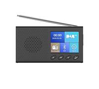 Ricevitore TOTMOX DAB, radio digitale DAB portatile multifunzionale per uso domestico, supporto per stazioni radio DAB/DAB + e FM Bluetooth