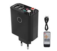 Ricevitore Trasmettitore Bluetooth 5.0, Adattatore Bluetooth 2 in 1 Controllo APP con Telecomando Cavo da 3,5 Mm Modulo di Ricarica Rapida Integrato(Spina UE)