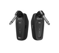 Ricevitore trasmettitore per chitarra, trasmettitore e ricevitore wireless UHF, sistema audio ricaricabile TX e RX 6,35 mm, raggio di trasmissione 50 m, per chitarra elettrica, pianoforte, flauto