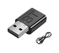 Ricevitore trasmettitore USB Bluetooth 5.0, mini adattatore audio, ricevitore trasmettitore USB Bluetooth 5.0 Bluetooth per auto