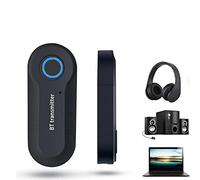 Ricevitore trasmettitore USB Bluetooth 5.0, mini adattatore audio wireless 4 in 1, adattatore AUX Bluetooth da 3,5 mm per TV, PC, cuffie, altoparlanti, sistema stereo auto/casa, alimentatore USB