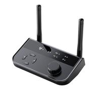 Ricevitore trasmettitore wireless: adattatore aereo wireless, dispositivo a doppia connessione per musica stereo, telefoni, TV, console di gioco, altoparlanti, viaggi, accessori di intrattenimento per