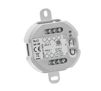 Ricevitore Universale Multifrequenza RX2 MFM, 2 Canali, 433-868 MHz, Rolling Code e Codice Fisso, 12-24V AC/DC, 40 Codici, Made in Italy