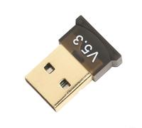 Ricevitore USB 5.3 per Altoparlanti Ricevitore USB 5.3 per Altoparlanti | Tecnologia BT 5.3, per trasmissione stabile, audio lag, ideale per gaming e musica, compatibile Win 10/11