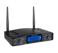 Ricevitore wireless doppio PLL/UHF 16 canali 2 XLR mix jack - JB Systems BEG-B08307
