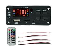 Ricevitori Audio per Auto,Audio Stereo | Lettore musicale senza Perdite 2 x 25 W con Telecomando per Automobili, Camion e Viaggi con Altoparlanti